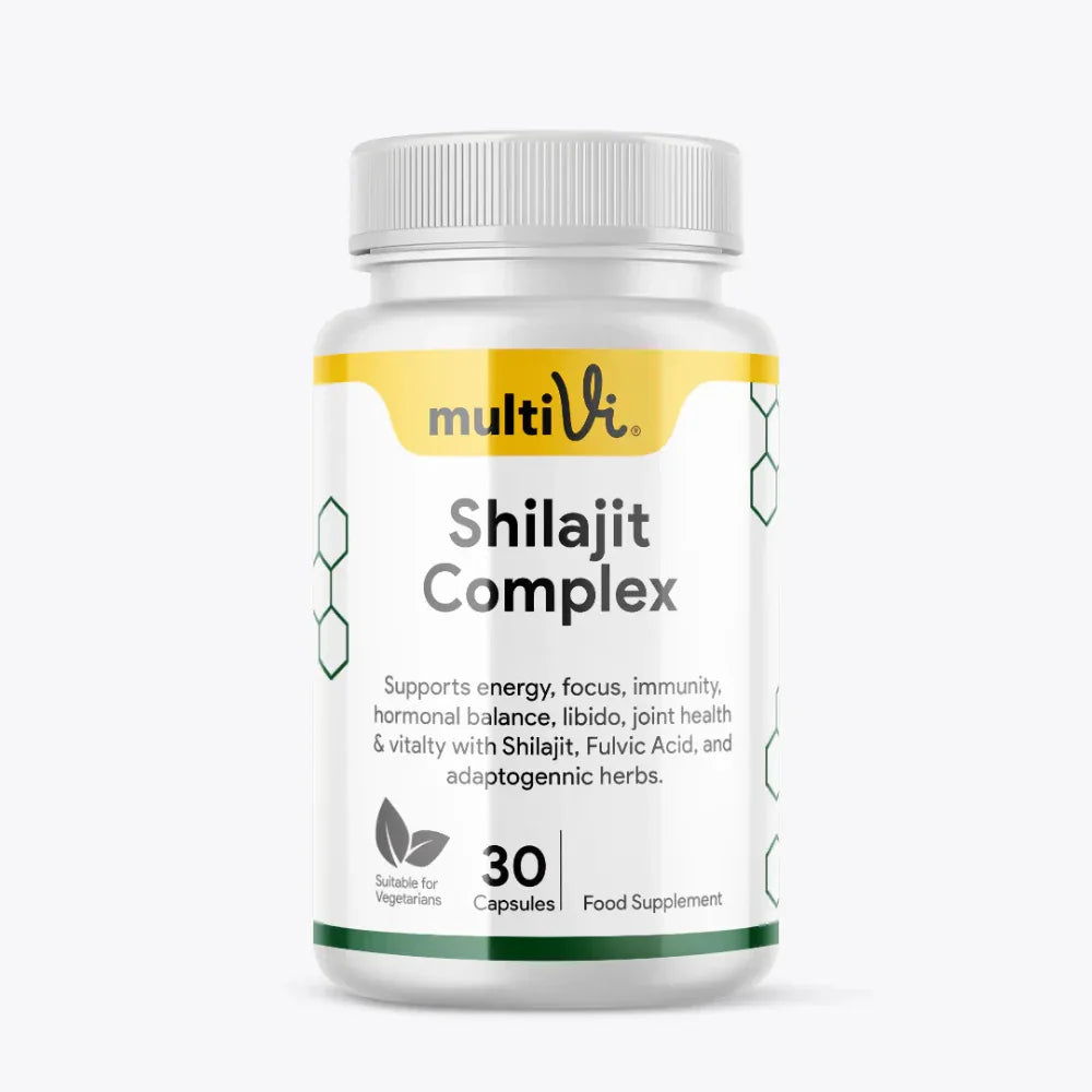 MultiVi - Shilajit KSM-66® Complex Supplement - 30 Capsules - The Wellness Store®
