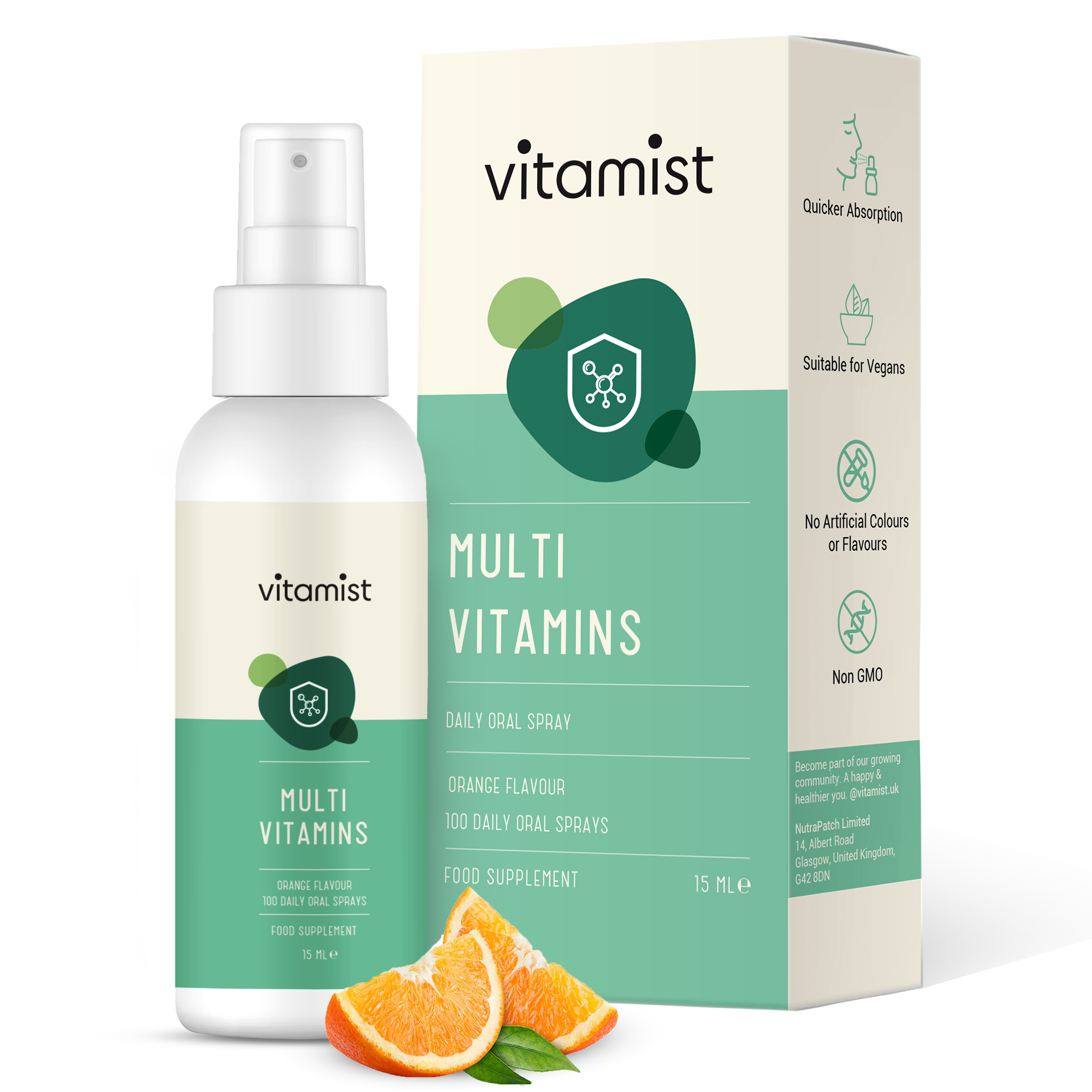 Vitamist - Multivitamin Oral Spray - 100 Daily Doses