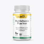 MultiVi - Multivitamin & Iron Supplement - 30 Capsules
