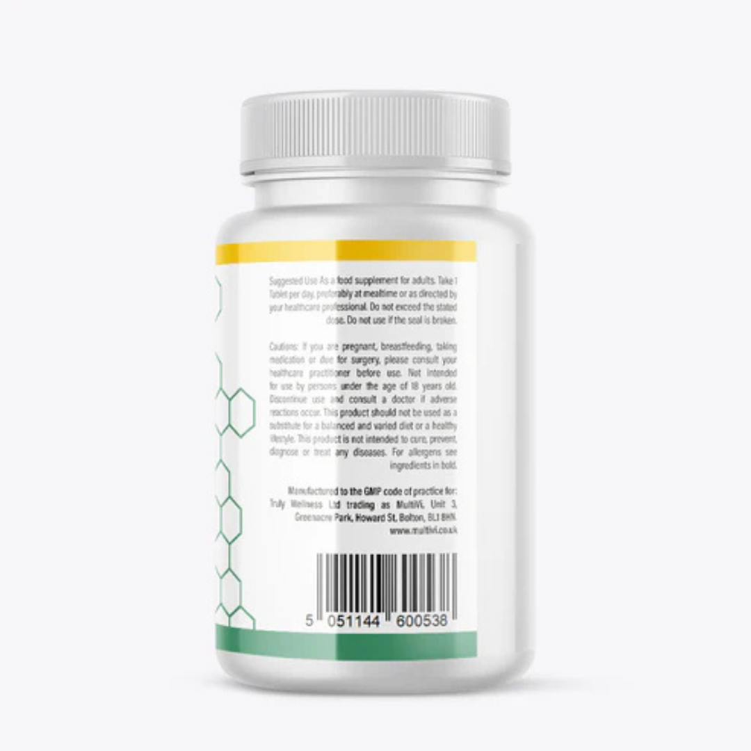 MultiVi - Multivitamin & Iron Supplement - 30 Capsules