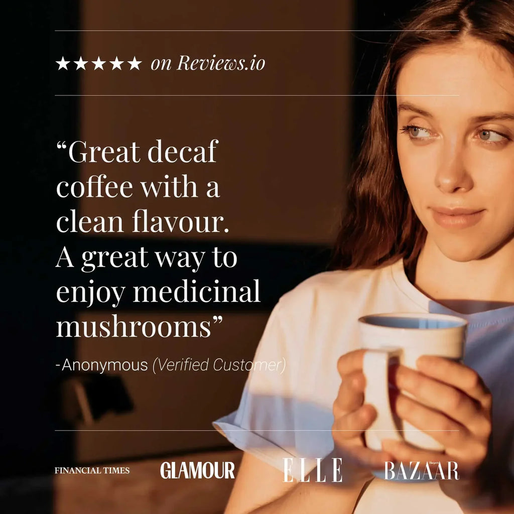 KIKI HEALTH - Decaffeinated Mushroom Coffee, Organic - 75g