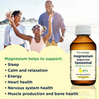 NaturallyMum - Magnesium Liposomal with Vitamins D3 & K2 - Lemon & Elderflower - 200ml