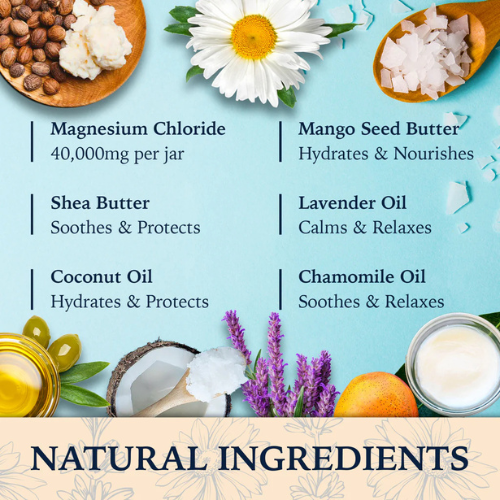 NaturallyMum - Magnesium Sleepy Butter Lavender - 100g