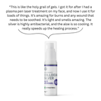 Nature’s Greatest Secret – Colloidal Silver Aloe Hydrogel with Lavender Essential Oil – 50g