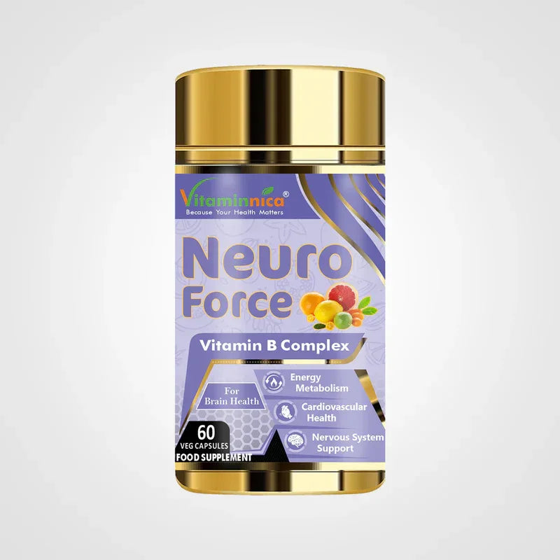Vitaminnica Neuro Force: Brain Booster-60 Capsules - The Wellness Store®