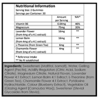 New Leaf Products - Night Time Sleep Gummies with Magnesium, L-Theanine, B6 & Lavender - 60 Gummies
