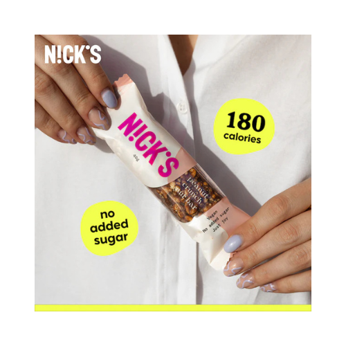 NICK'S - Nut Bar Peanut Crunch with Chocolate Coating - 40g