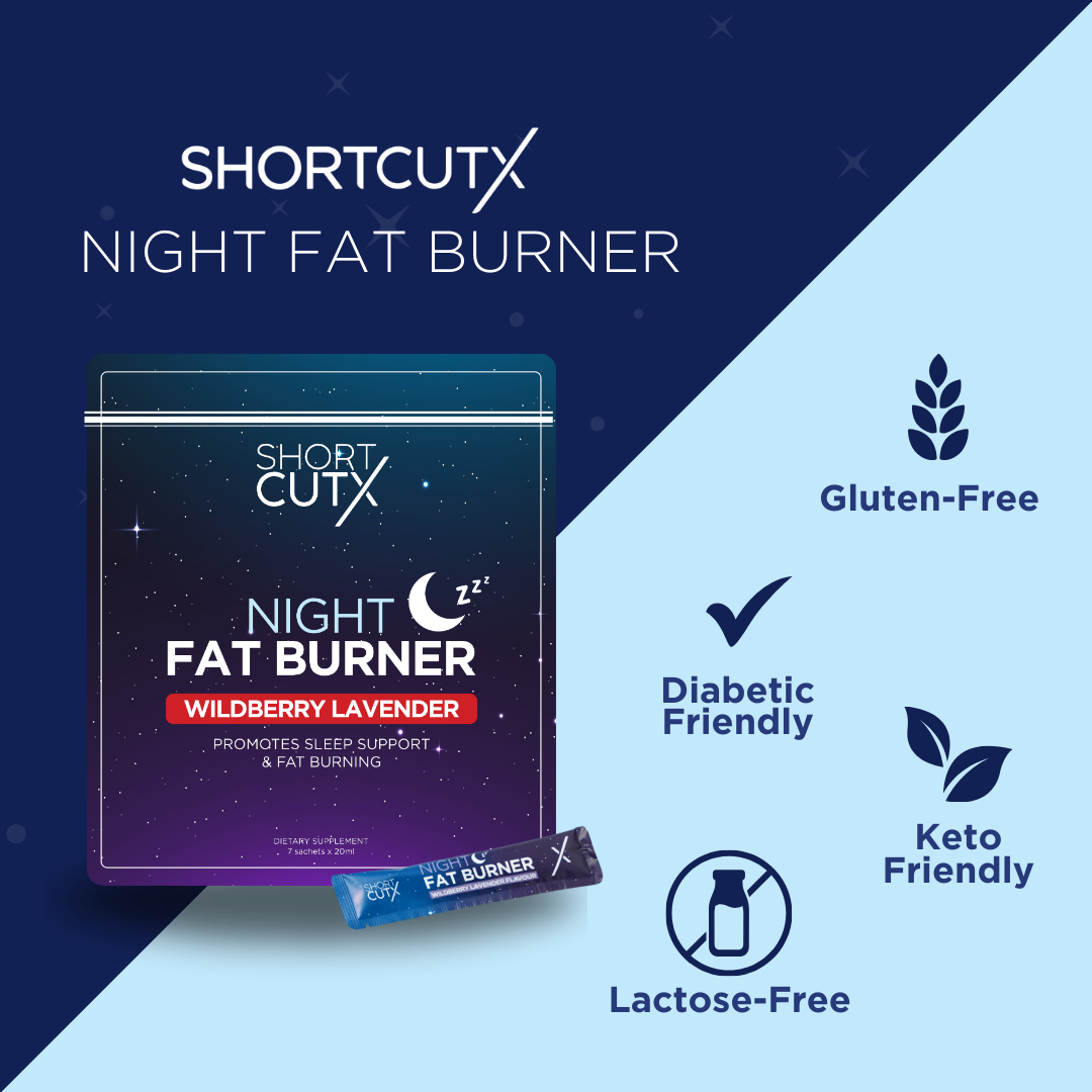 ShortCutX - Night Fat Burner Juice - 7 sachets x 20ml