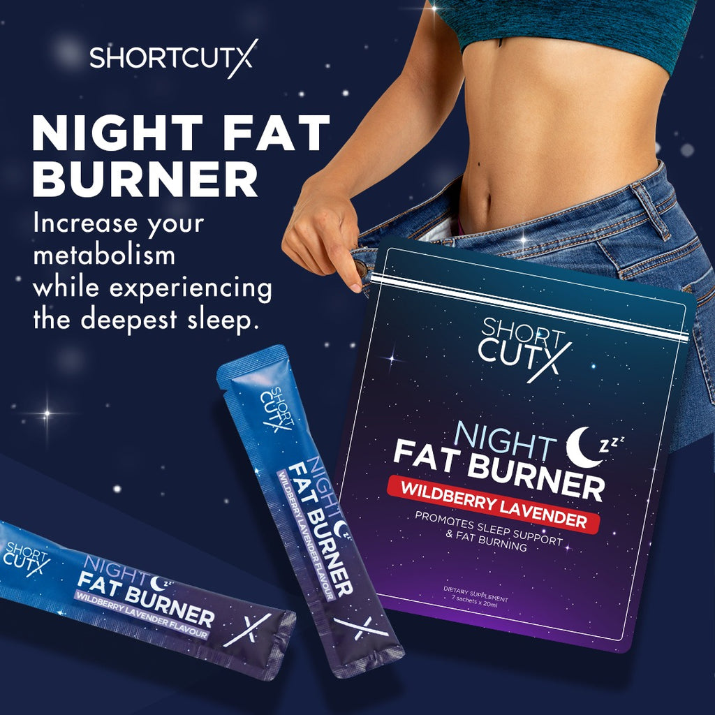 ShortCutX - Night Fat Burner Juice - 7 sachets x 20ml