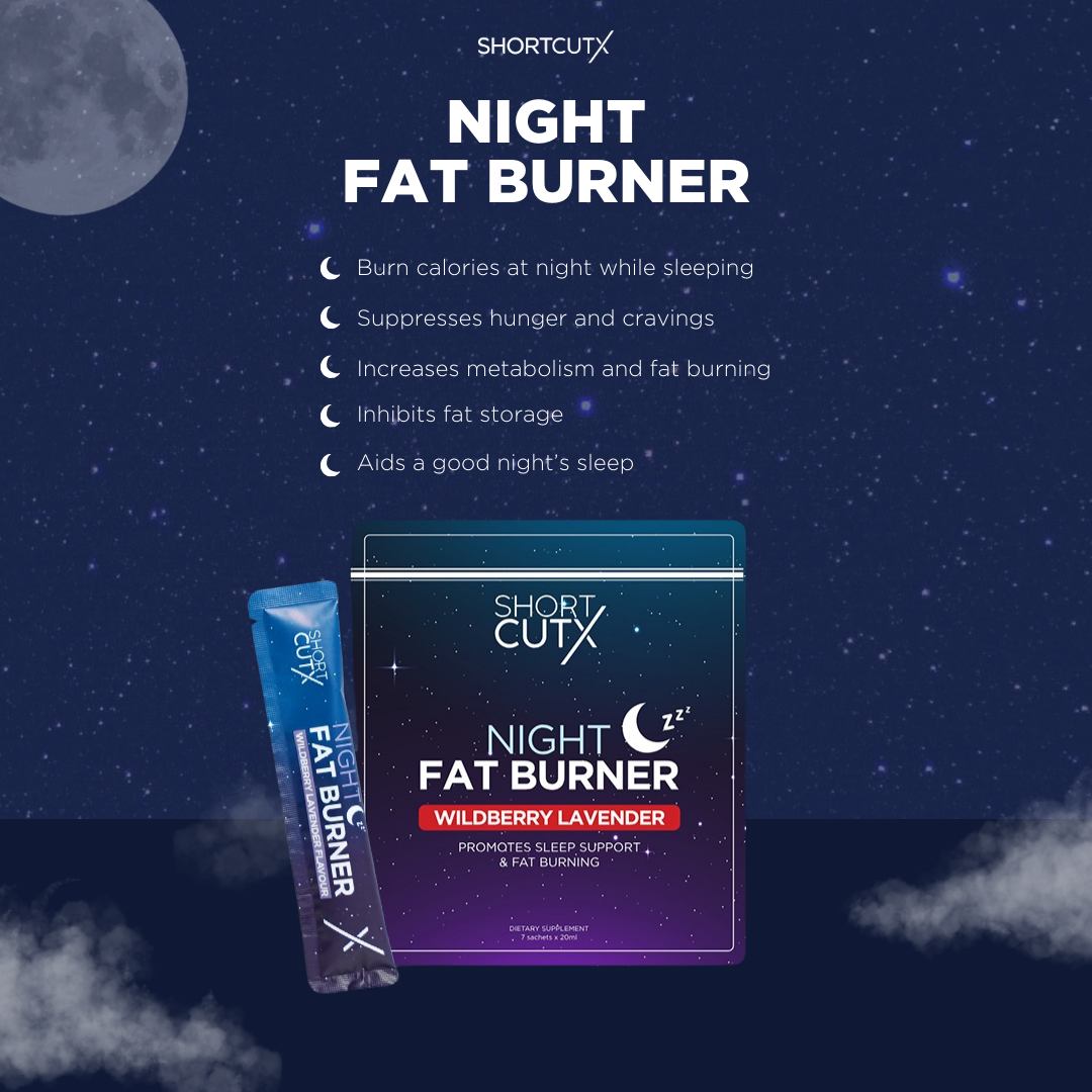 ShortCutX - Night Fat Burner Juice - 7 sachets x 20ml