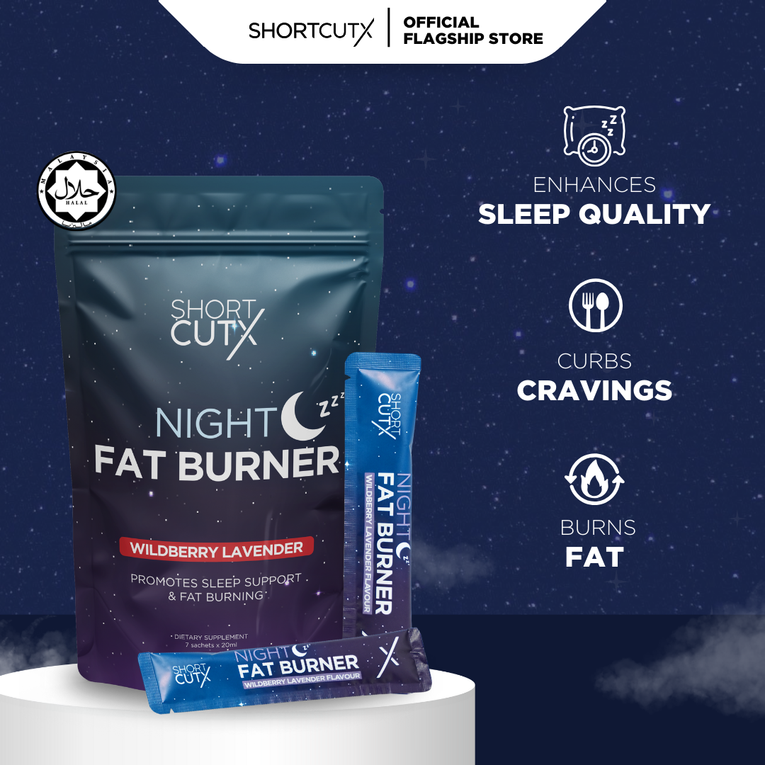 ShortCutX - Night Fat Burner Juice - 7 sachets x 20ml
