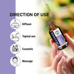 Oils & Herbs – Natural Lavender Essential Oil – 100% Pure & Therapeutic Grade - The Wellness Store®