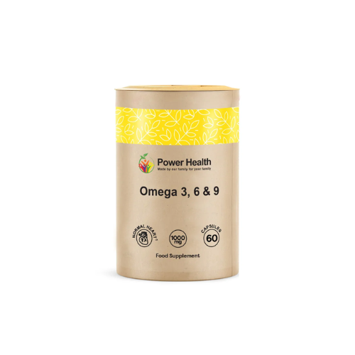 Power Health - Omega 3, 6 & 9 1000mg - 60 Capsules