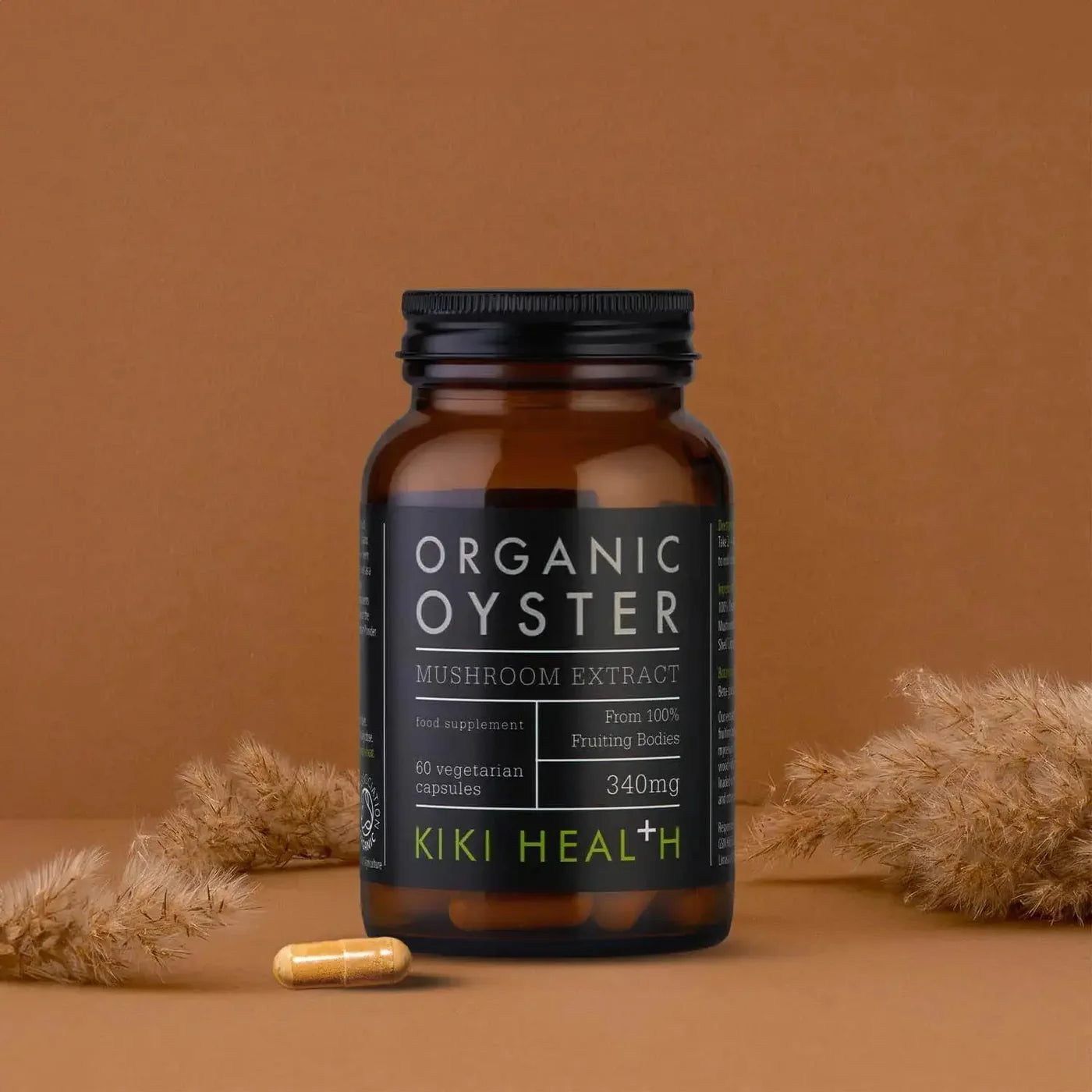 KIKI HEALTH - Oyster Extract, Organic - 60 Vegicaps