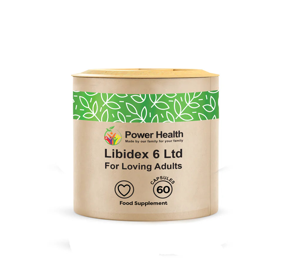 Power Health - Libidex 6 LTD - 60 Capsules