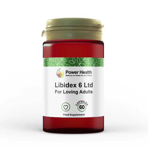 Power Health - Libidex 6 LTD - 60 Capsules