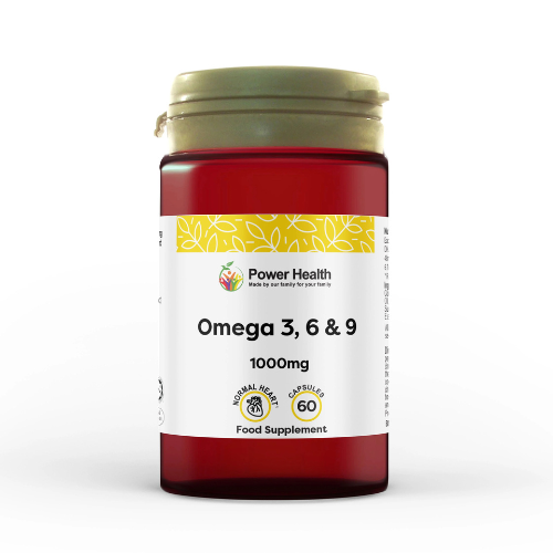 Power Health - Omega 3, 6 & 9 1000mg - 60 Capsules