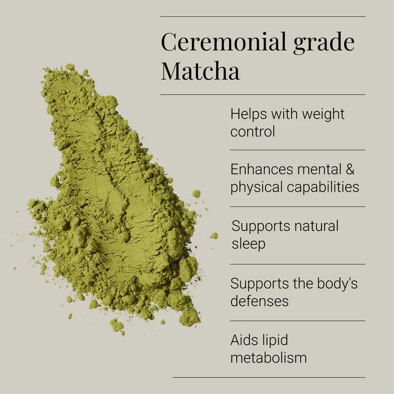 KIKI HEALTH - Matcha Powder, Organic, Ceremonial Grade - 30g