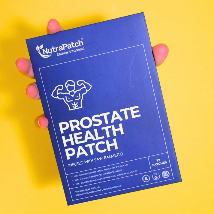 NutraPatch - Prostate Health Patch with Saw Palmetto & Zinc - 12 Patches