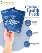 NutraPatch - Prostate Health Patch with Saw Palmetto & Zinc - 12 Patches