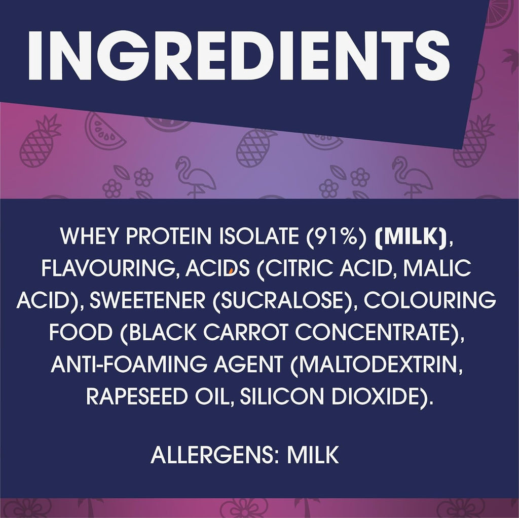Protein Dynamix - Clear Whey Protein Isolate Powder 20g - 400g (90 Calories per Serving)