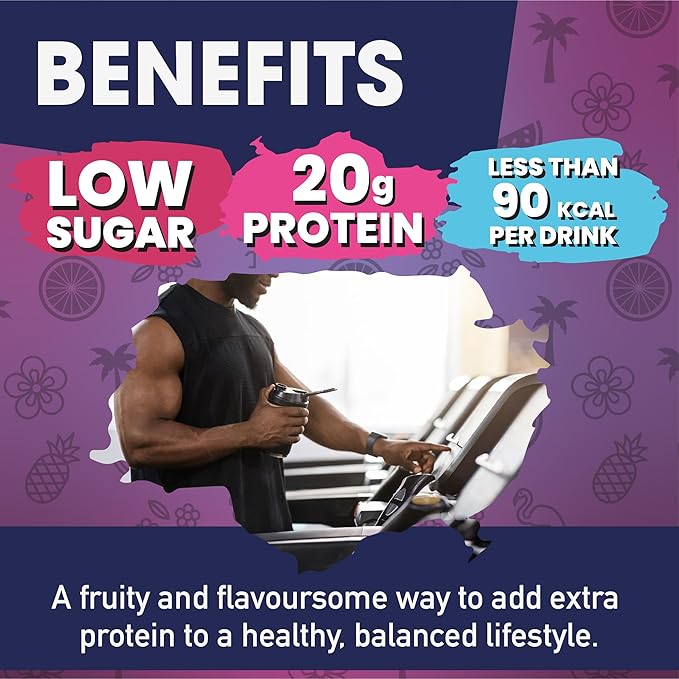 Protein Dynamix - Clear Whey Protein Isolate Powder 20g - 400g (90 Calories per Serving)