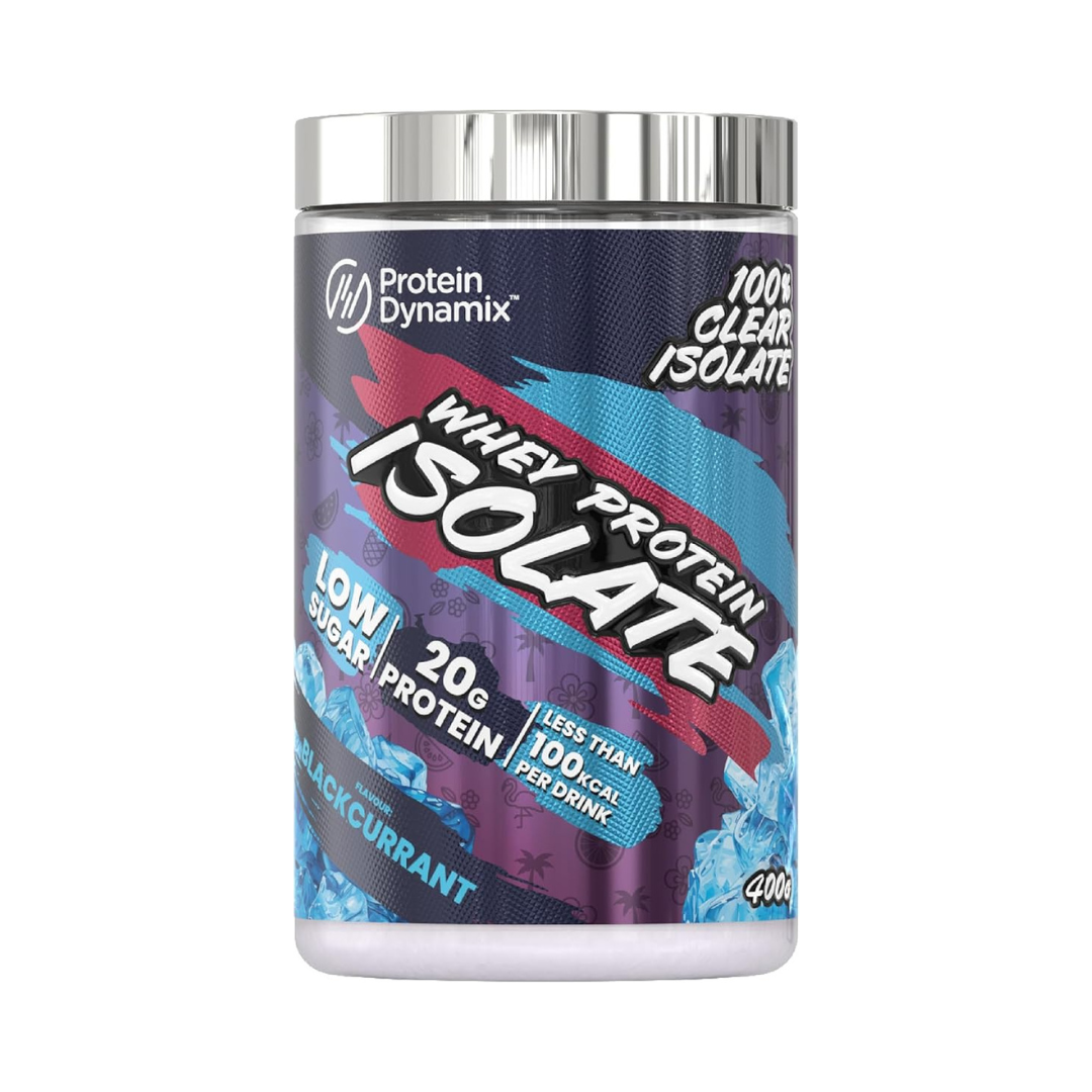Protein Dynamix - Clear Whey Protein Isolate Powder 20g - 400g (90 Calories per Serving)