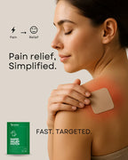 NutraPatch - Rapid Relief Patch with Natural Pain-Relieving Extracts - 12 Patches