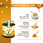 Oils & Herbs - Black Pepper Infused Honey for Joint Support - 240g