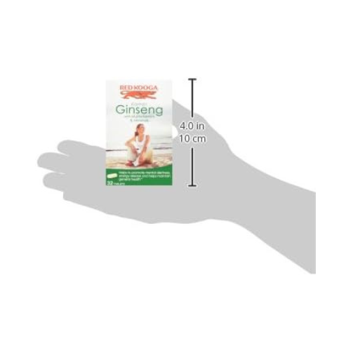 Red Kooga - Korean Ginseng & Ginkgo Biloba with Multivitamins & Minerals - 32 Tablets