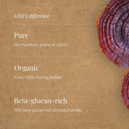 KIKI HEALTH - Reishi-Extract, Organic - 60 Vegicaps