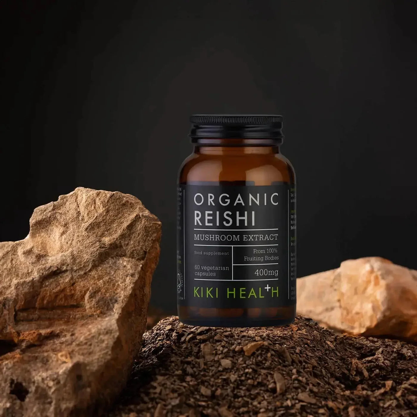 KIKI HEALTH - Reishi-Extract, Organic - 60 Vegicaps