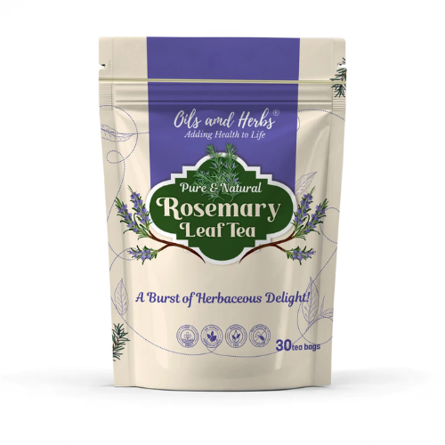 Oils & Herbs – Pure Herbal Infusion Organic Rosemary Leaf Tea – 30 Tea Bags