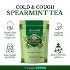 Oils & Herbs – Refreshing & Soothing Natural Spearmint Leaf Tea – 30 Tea Bags