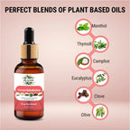Oils & Herbs – Steam Inhalation Essential Oil Blend Quick Action - 10ml - The Wellness Store®