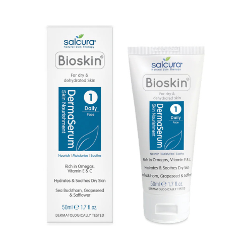 Salcura Skincare – Bioskin Dermaserum – Intensive Face Serum for Dry & Sensitive Skin – 50ml