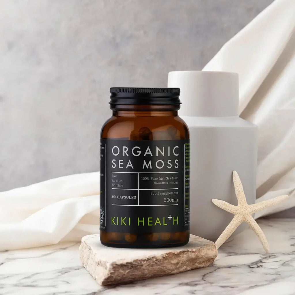 KIKI HEALTH - Sea Moss Irish, Organic - 90 Vegicaps