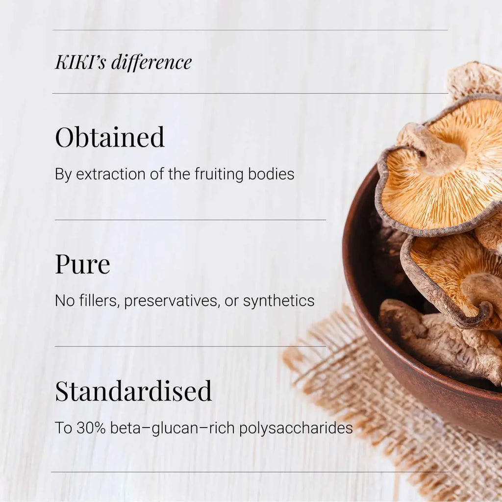 KIKI HEALTH - Shiitake Extract, Organic - 50g