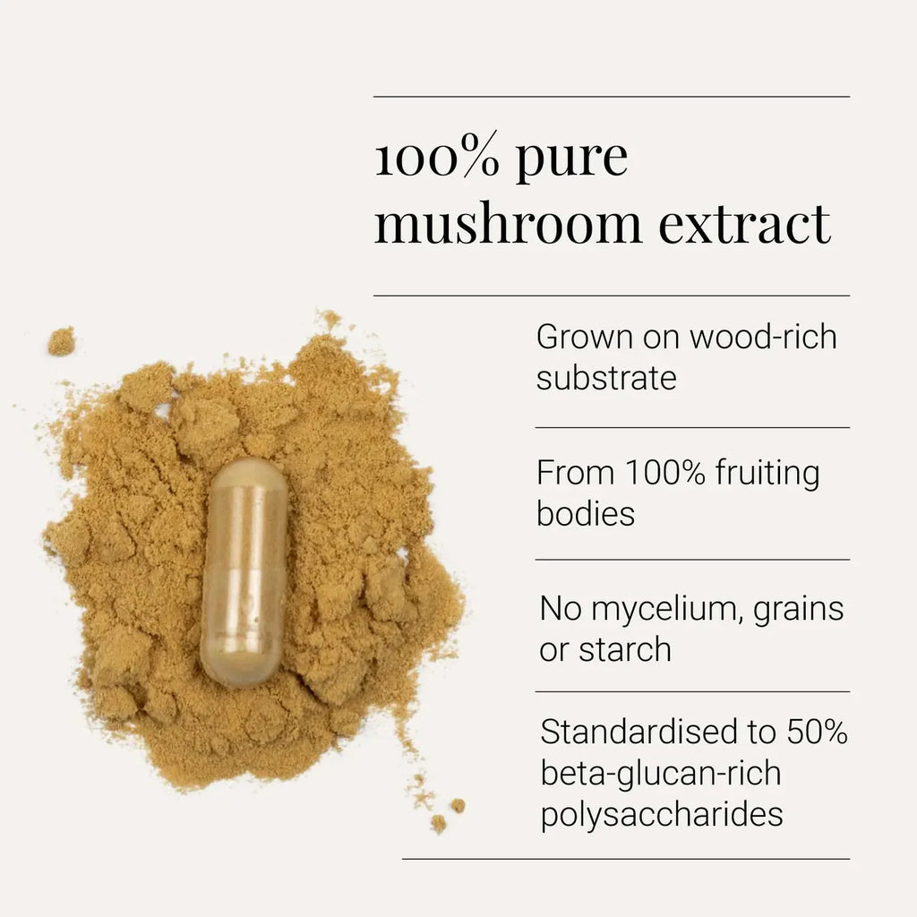 KIKI HEALTH - Shiitake Extract, Organic - 60 Vegicaps