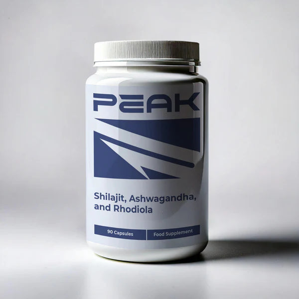 Peak State - Shilajit, Ashwagandha & Rhodiola Adaptogen Complex - 90 Capsules