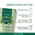 Oils & Herbs – Herbal Beauty Blend Skin & Hair Green Tea – 30 Tea Bags