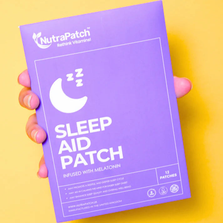 NutraPatch - Sleep Aid Patch with Melatonin & Herbal Extracts - 12 Patches