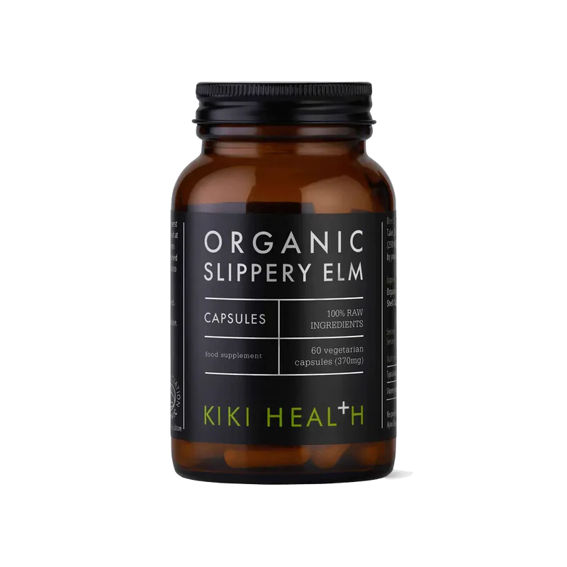 KIKI HEALTH - Slippery Elm, Organic - 60 Vegicaps