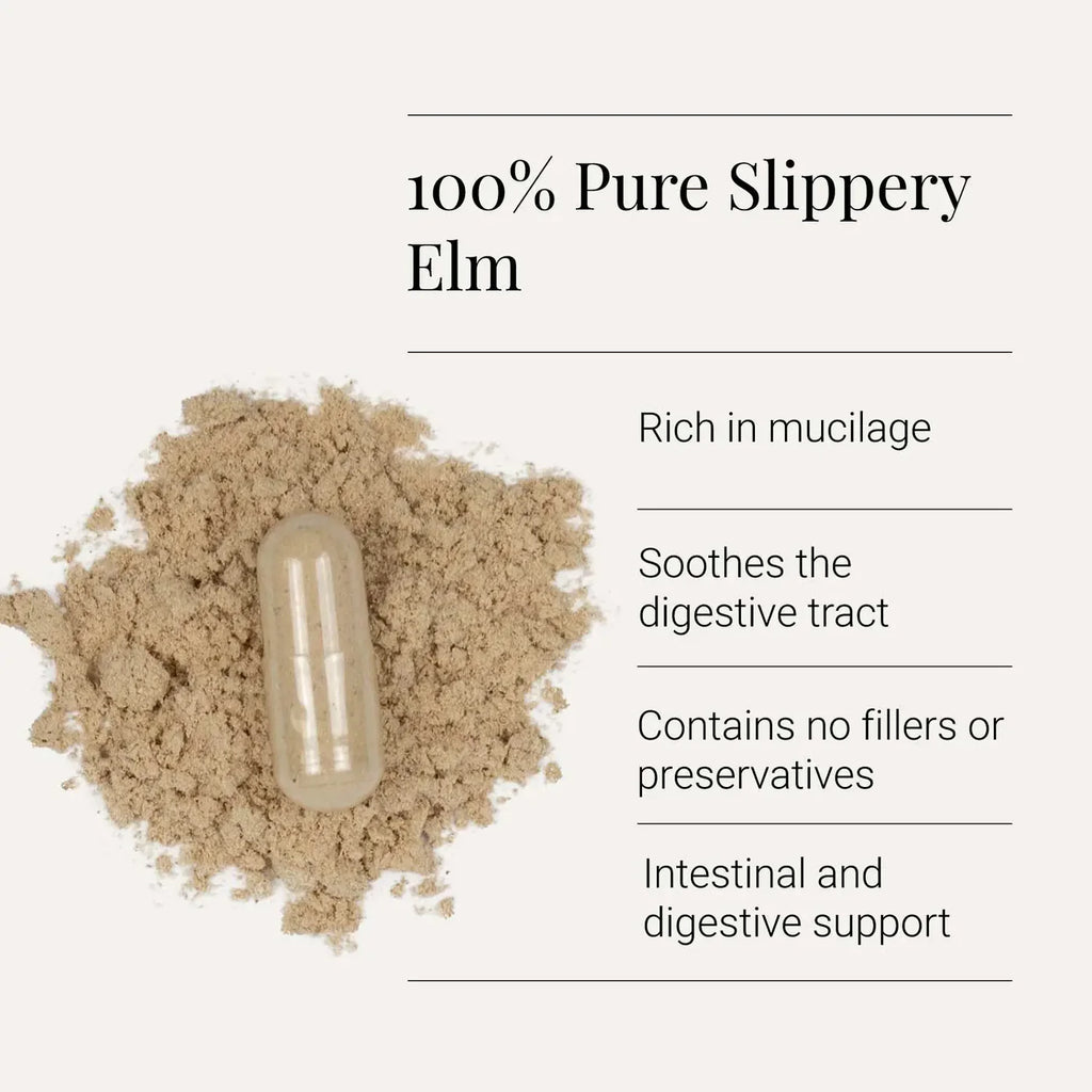 KIKI HEALTH - Slippery Elm, Organic - 60 Vegicaps