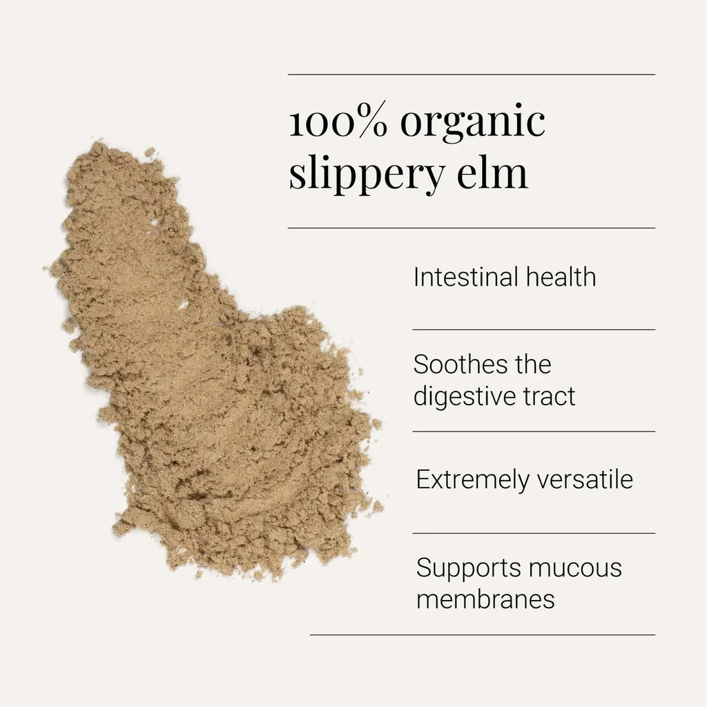 KIKI HEALTH - Slippery Elm, Organic Powder - 45g
