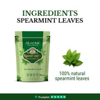Oils & Herbs – Refreshing & Soothing Natural Spearmint Leaf Tea – 30 Tea Bags