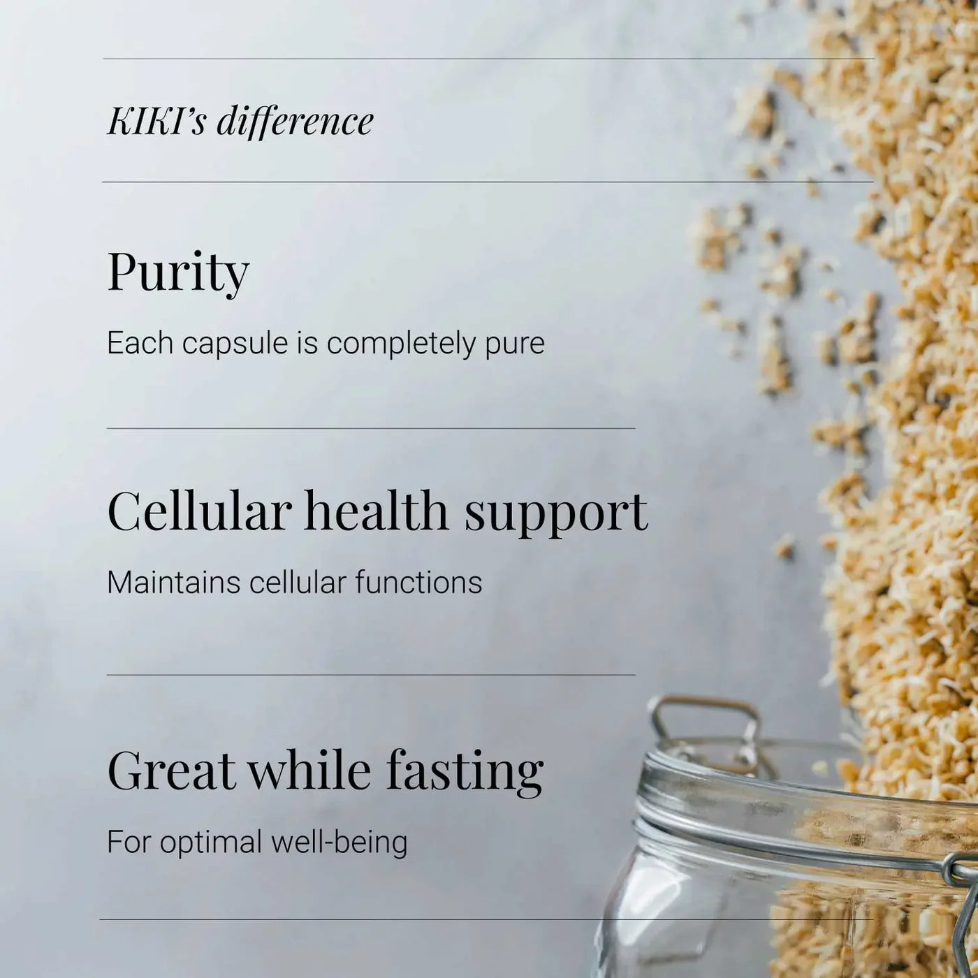 KIKI HEALTH - Spermidine - 60 Vegicaps