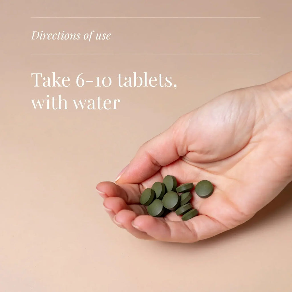 KIKI HEALTH - Spirulina Tablets, Organic - 200 Tablets