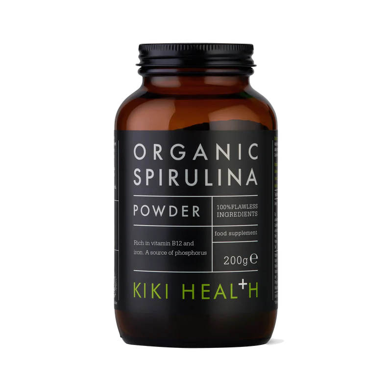 KIKI HEALTH - Spirulina Powder, Organic Powder- 200g