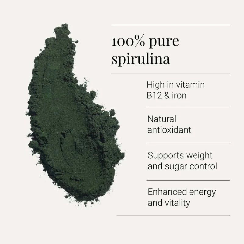 KIKI HEALTH - Spirulina Powder, Organic Powder- 200g